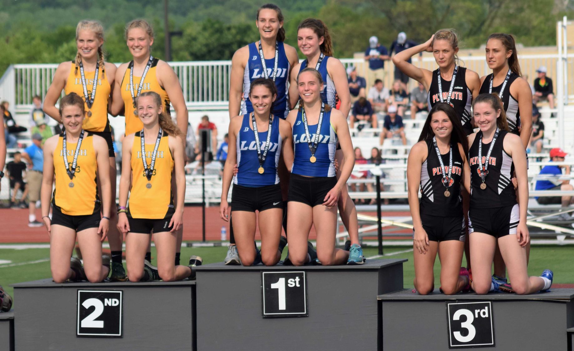 Lodi girls 1,600 relay